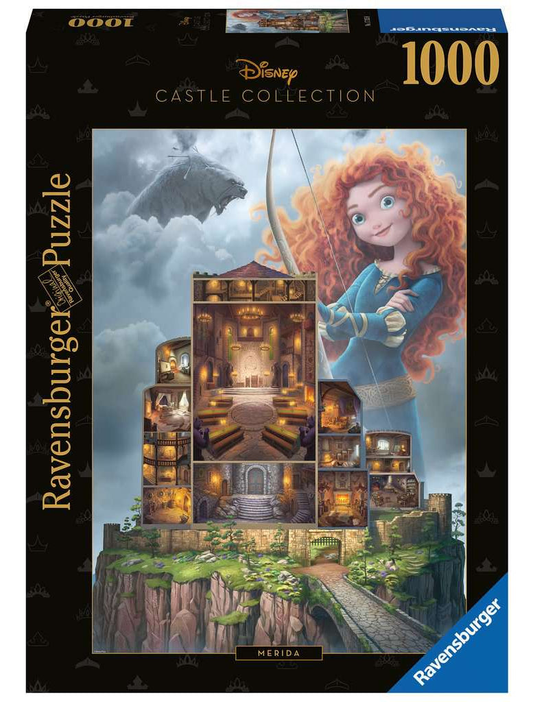 Rompecabezas Castillo Valiente Disney 1000pz Ravensburger