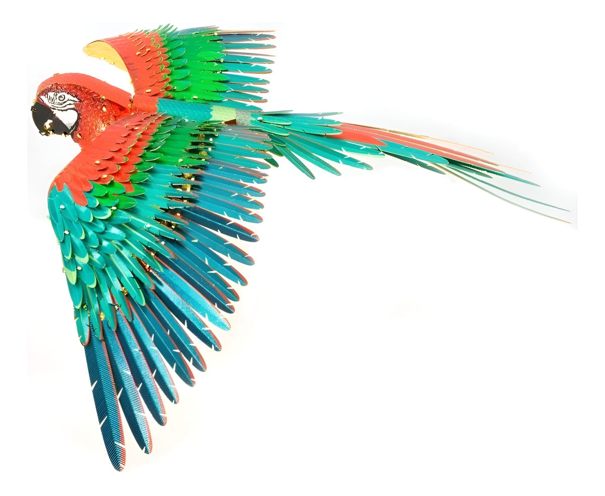 Guacamayo Jubileo Fascinations Rompecabezas Metálico 3d