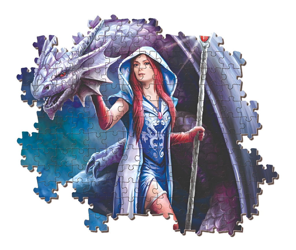 Hechizera Dragon Anne Stokes Rompecabezas 1000p Clementoni