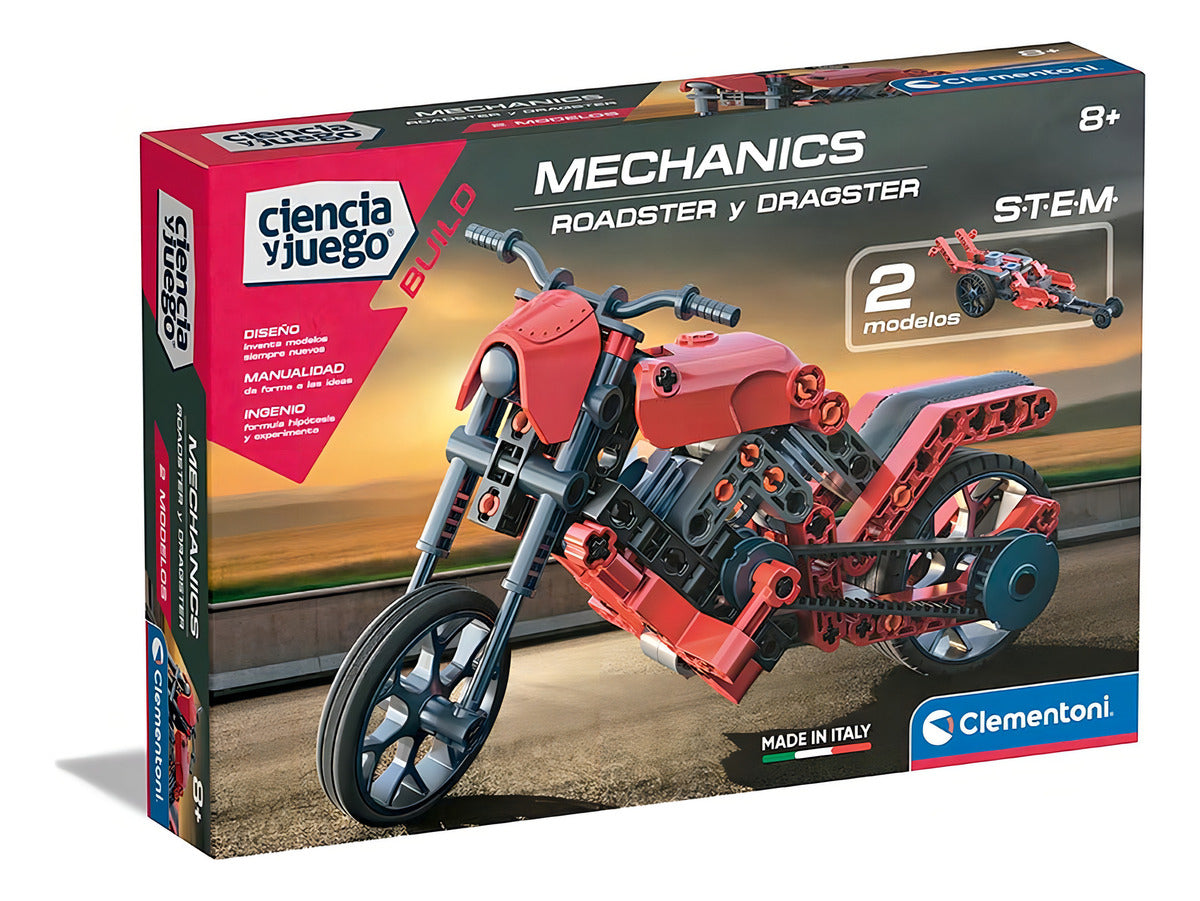Clementoni Ciencia Y Juego Build - Roadster Y Dragster