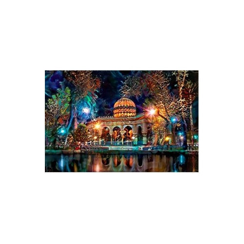 Kiosko Morisco Santa María La Rivera Rompecabezas 500 Piezas
