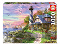 Rompecabeza Puzzle Educa X 1000 Piezas Faro En Rock Bay