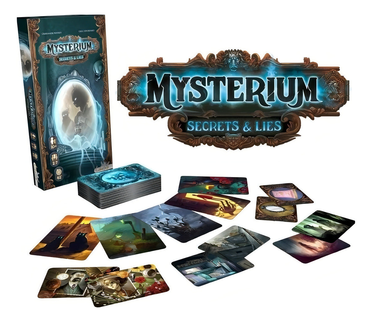 Mysterium Secretos Y Mentiras Expansión Original En Español Asmodee Con 18 Cartas De Historia Y Nuevas Ilustraciones