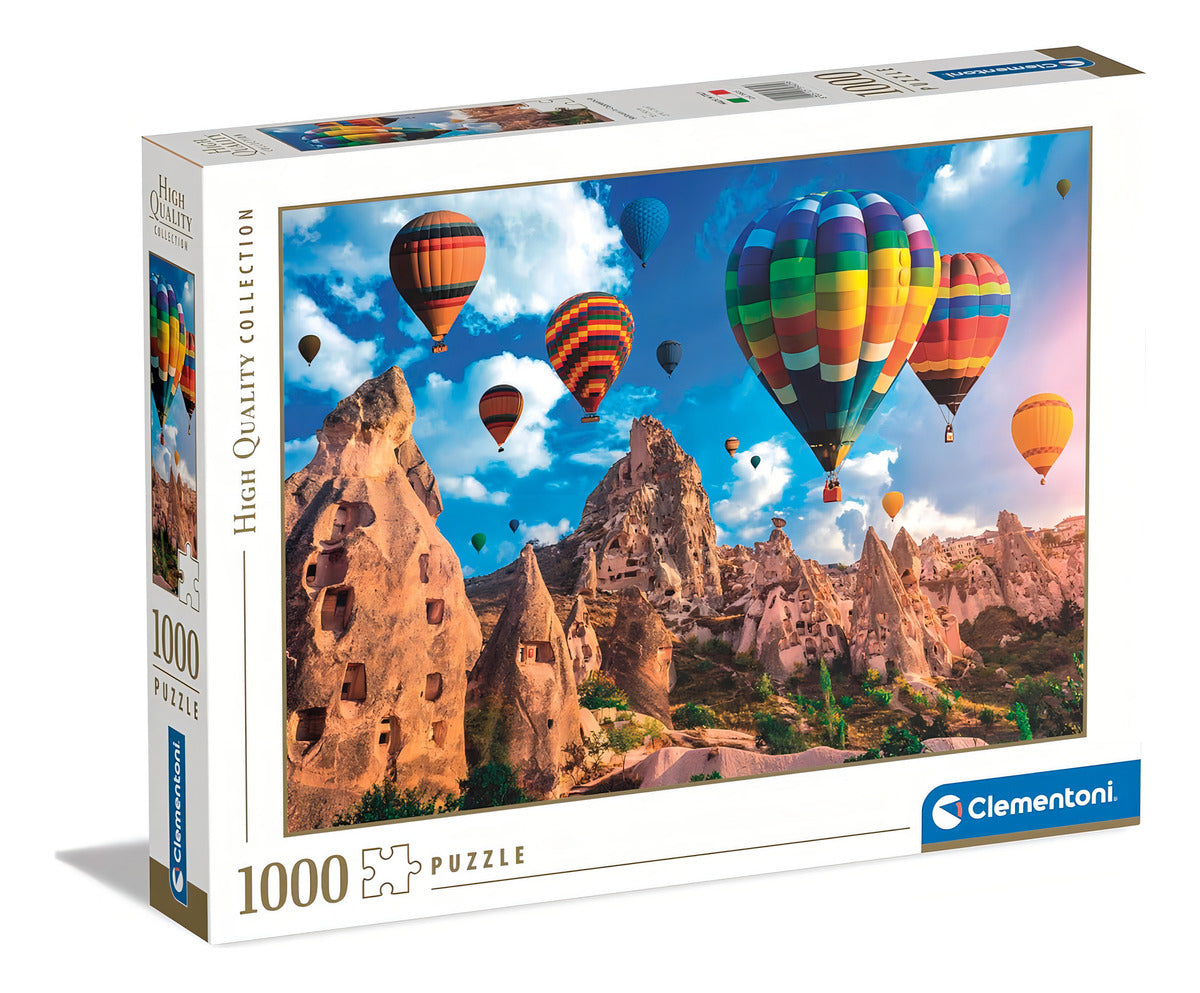 Rompecabezas De 1000 Piezas Paisaje De Globos Aerostáticos