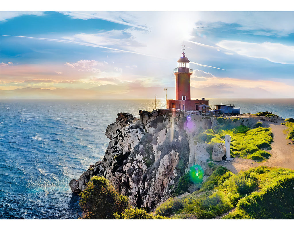 Rompecabezas Trefl Faro Melagavi 1000 Piezas 14+