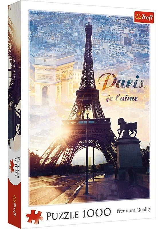 10394 Torre Eiffel París Trefl Rompecabezas 1000 Piezas