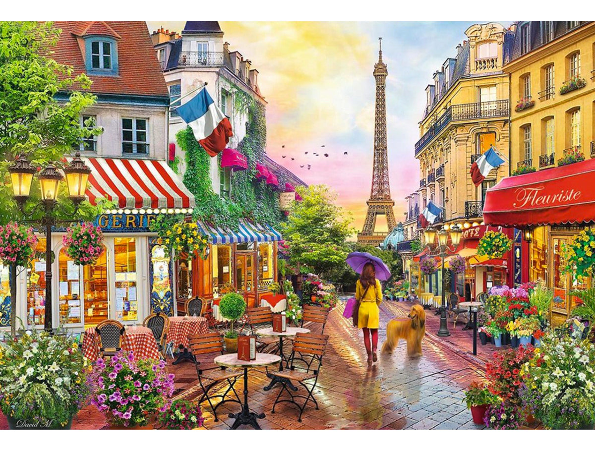 Flores De Paris Eiffel Maclean Rompecabezas 1500 Pz Trefl