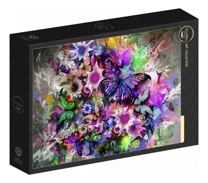 Fleurs Et Papillons Rompecabezas De 1000 Piezas Grafika