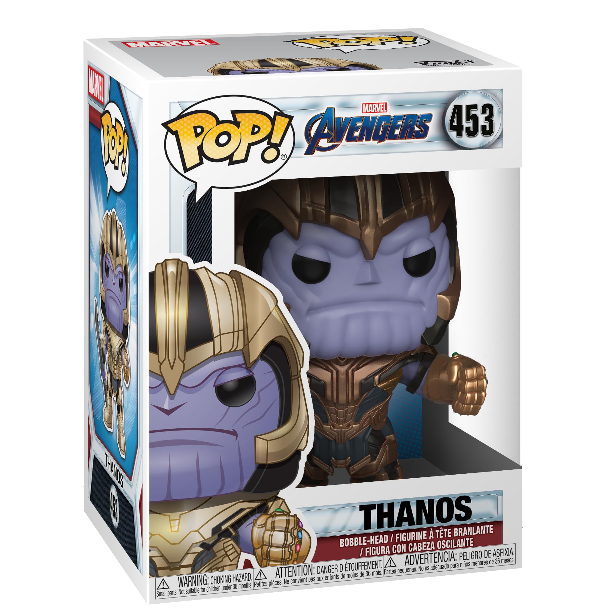 Funko Pop! Marvel: Marvel Avengers Endgame - Thanos - Figura de Vinilo Coleccionable - Idea de Regalo - Mercancia Oficial - Juguetes para Niños y Adultos - Movies Fans - Muñeco para Coleccionistas