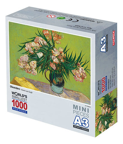 Oleanders Mini Rompecabezas Van Gogh Tomax 1000 Piezas