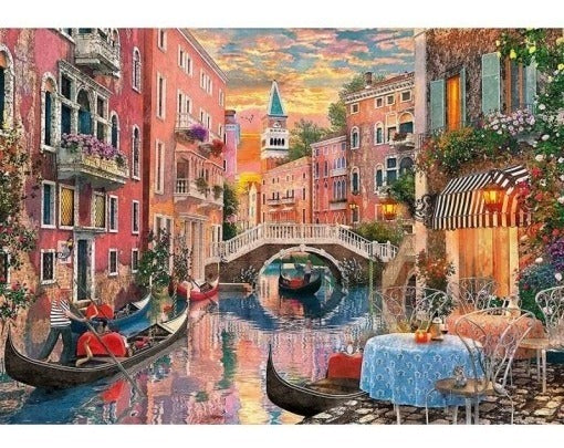 Venecia Al Atardecer Italia Rompecabezas 6000 Pz Clementoni