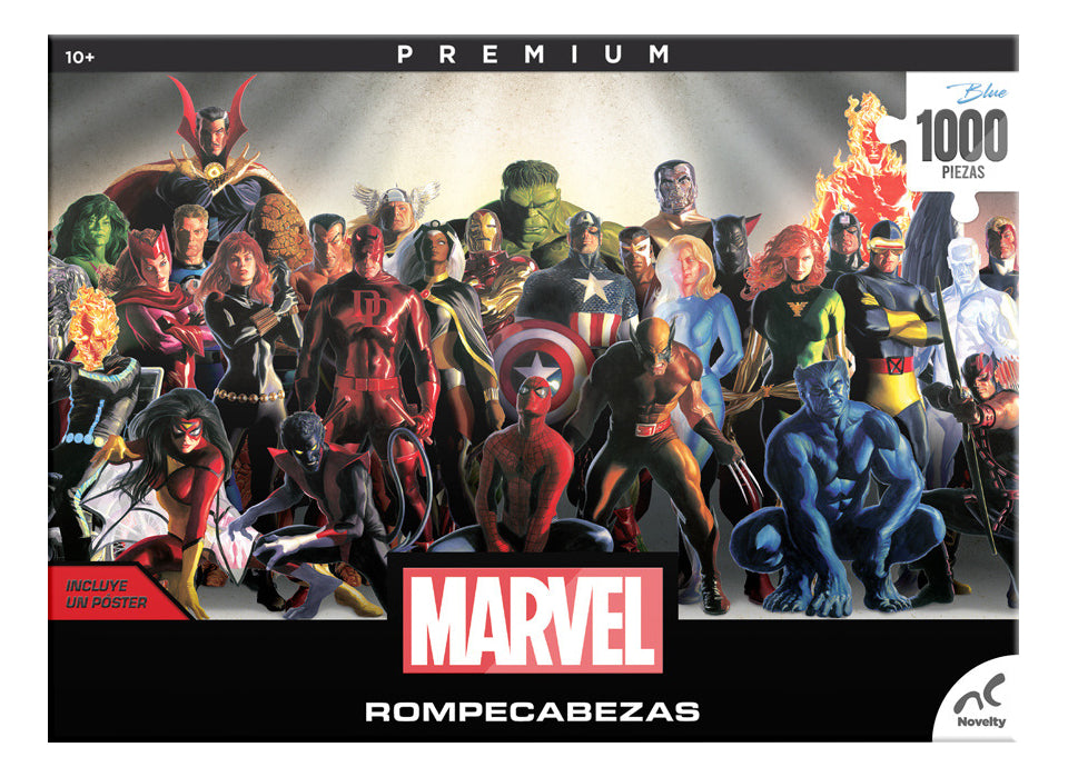 Rompecabezas Coleccionable Premium Marvel 1000 Piezas