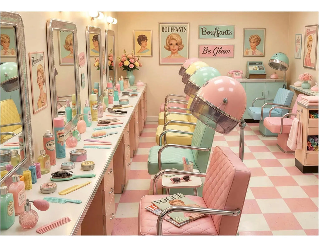 Rompecabezas Educa 1000 Piezas Salón Retro Glam