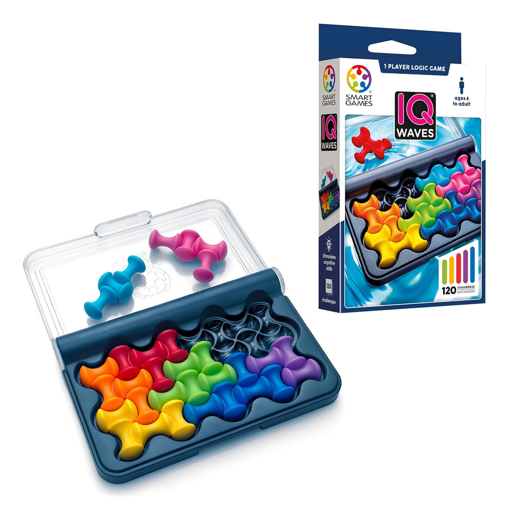 Juego De Logica I Q Waves Smart Games Ingenio 120 Desafios