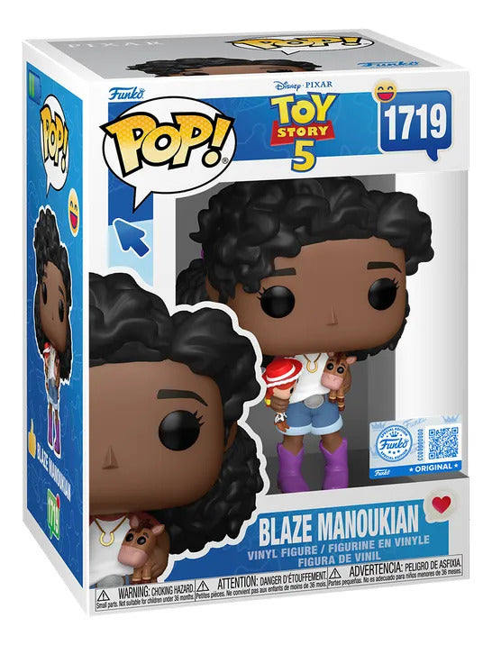 Funko Pop Toy Story 5 Blaze Manoukian Figura 1719 Exclusiva