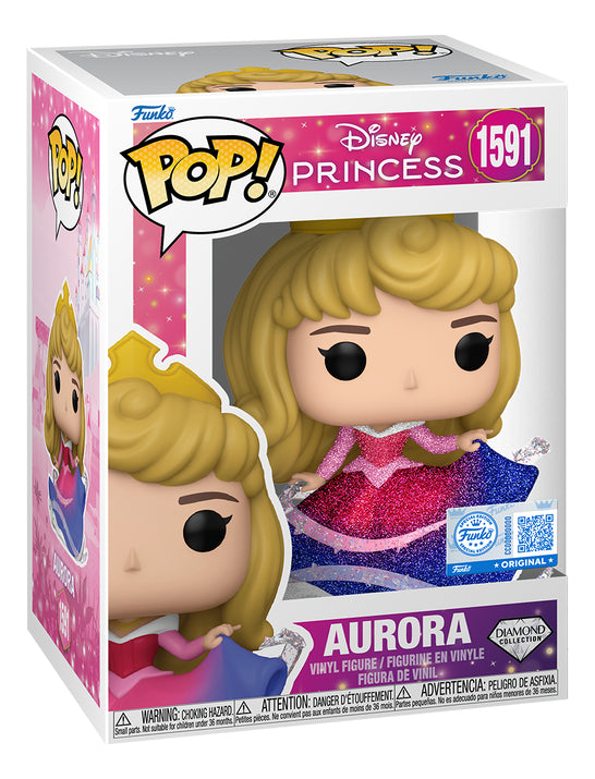 Funko Pop! Disney Princess - Aurora #1591 Diamond Exclusivo