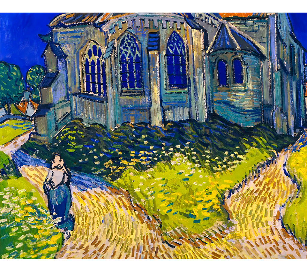 Enjoy Rompe Arte 1000 Piezas La Iglesia De Auvers Van Gogh