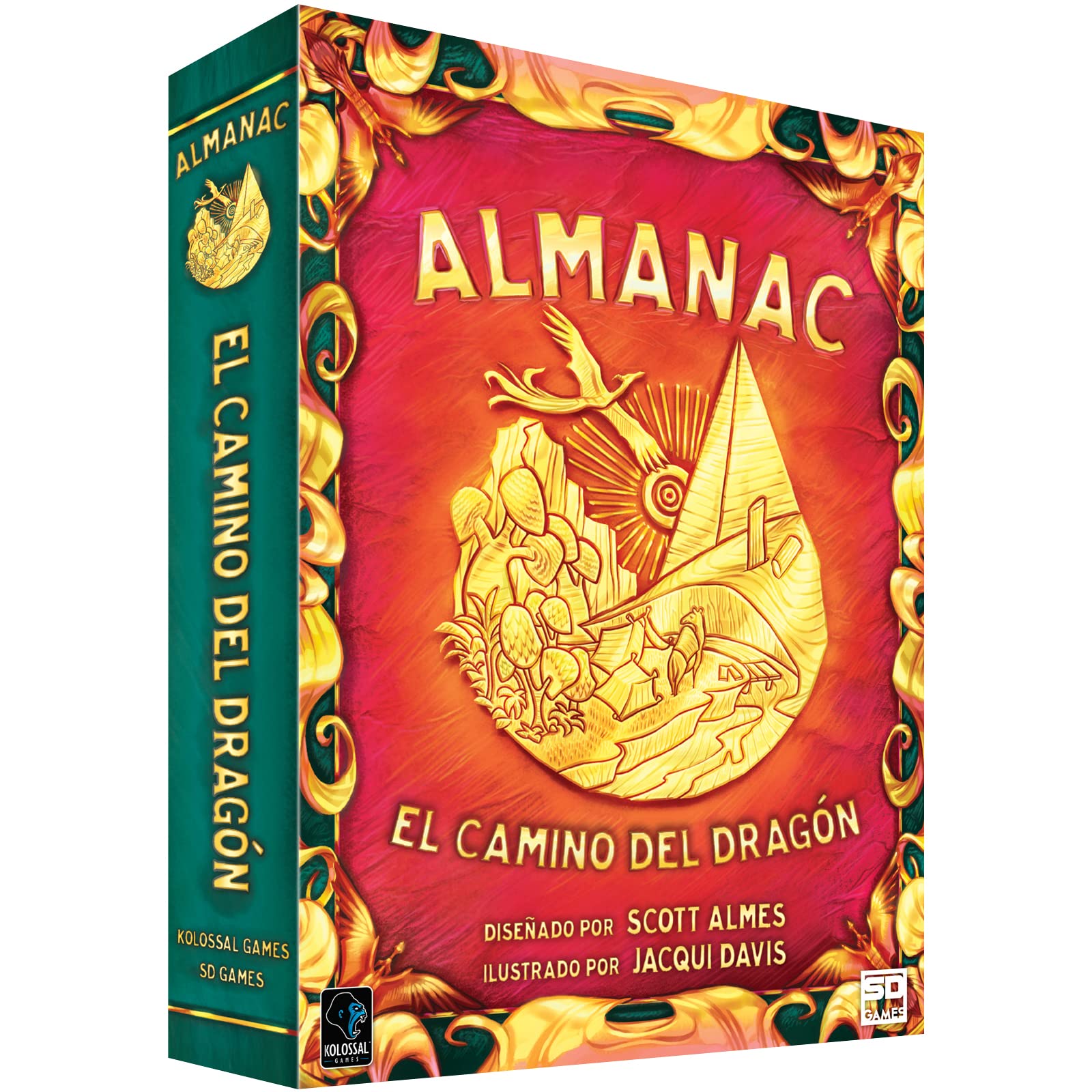 SD GAMES Almanac El Camino del Dragón Juego de Mesa