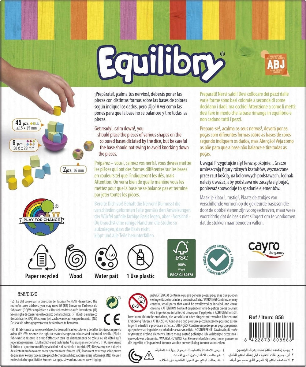 Equilibry: Juego De Mesa Cayro