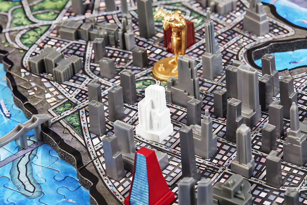 4d Cityscape, Rompecabezas Superman Mini Metropolis, 833 Piezas