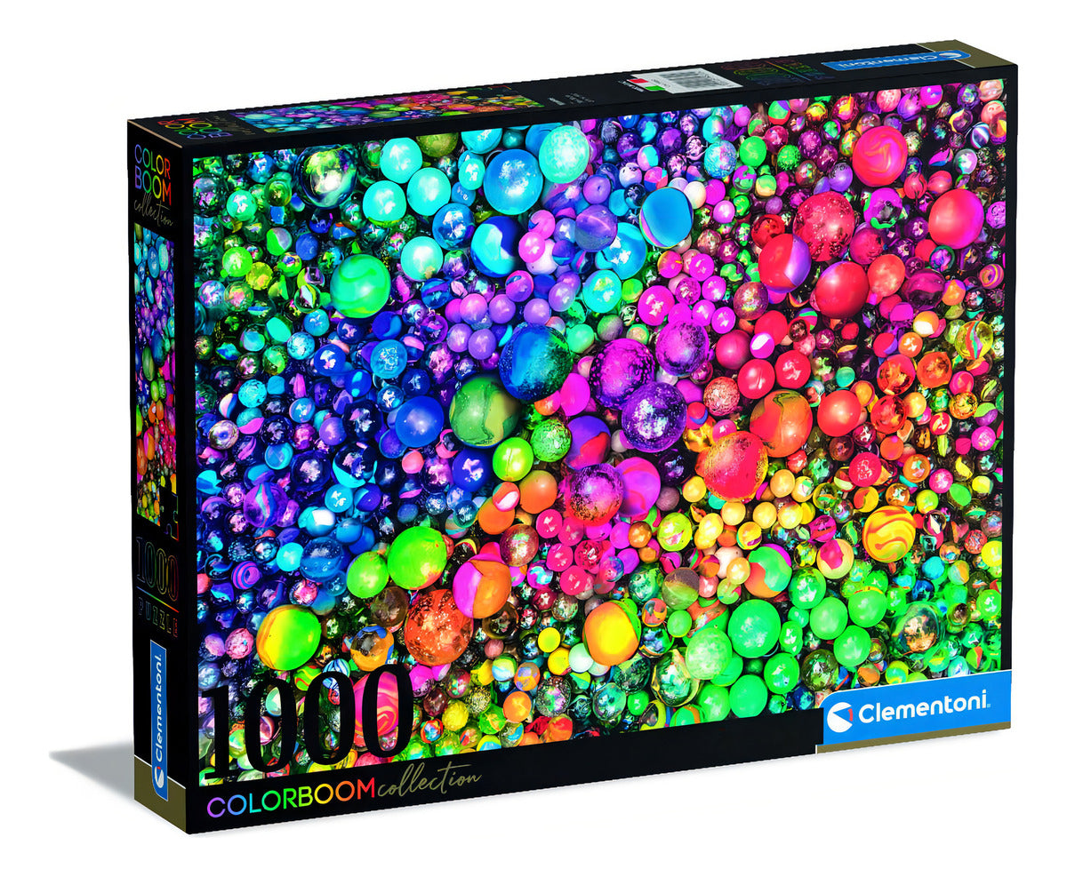 Rompecabezas Canicas Colores Colorboom 1000 Pz Clementoni