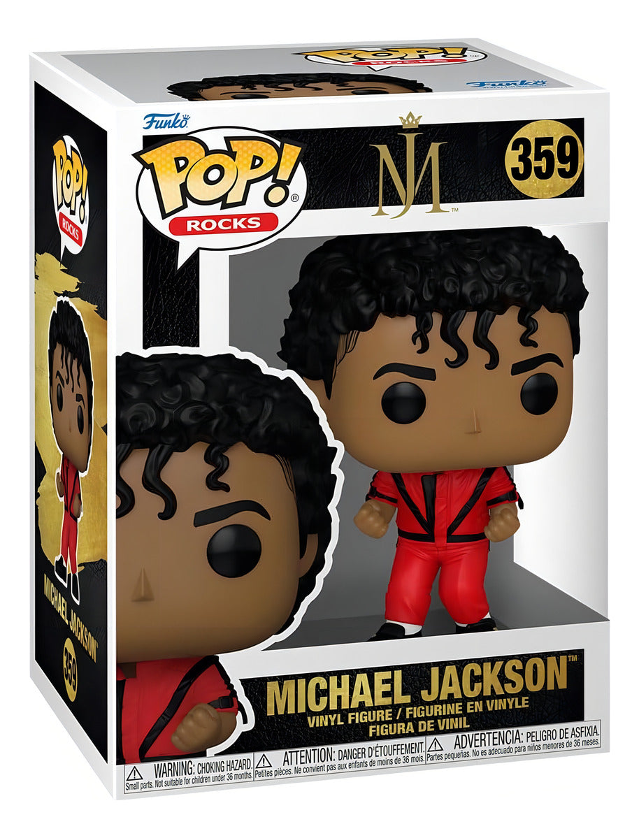 Figura Fu72591 Pop! Rocks Michael Jackson Thriller Funko