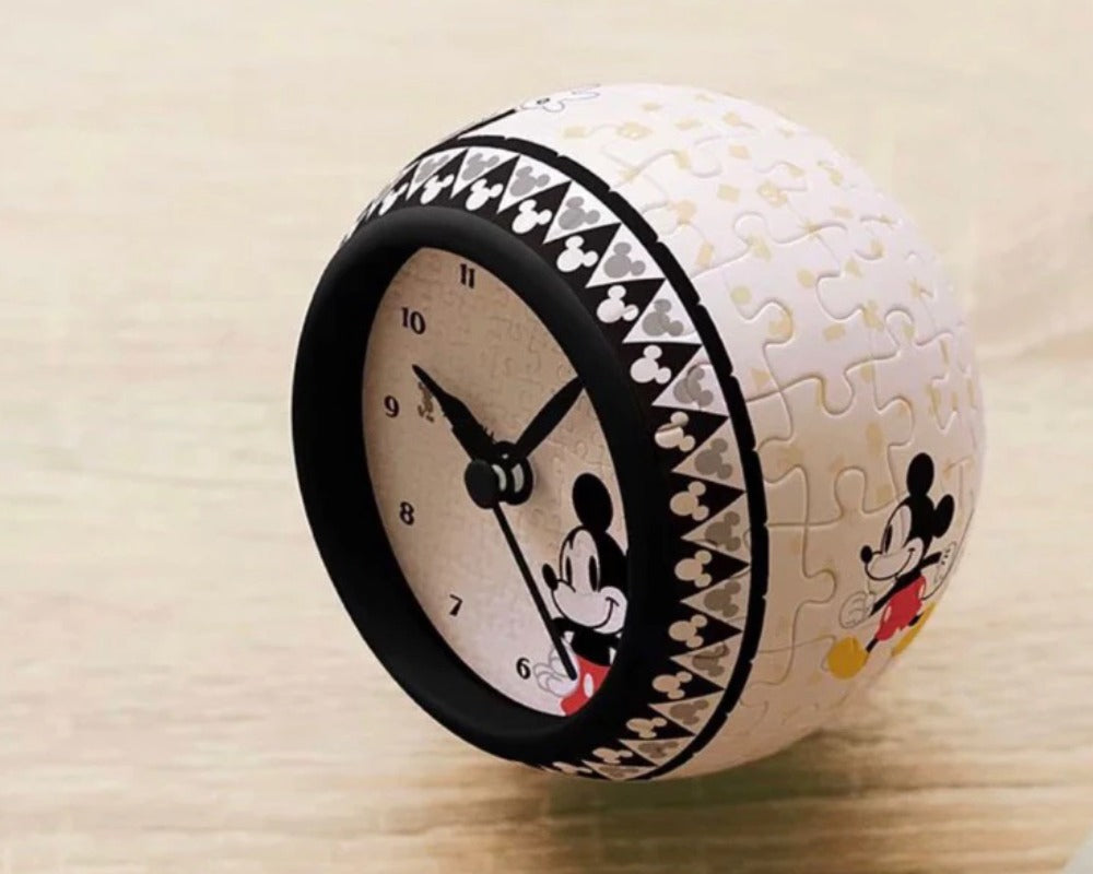 Reloj Rompecabezas Mickey Mouse 145 Pz De Plastico