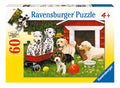 Rompecabezas Infantil Perritos Cachorros 60pz Ravensburger
