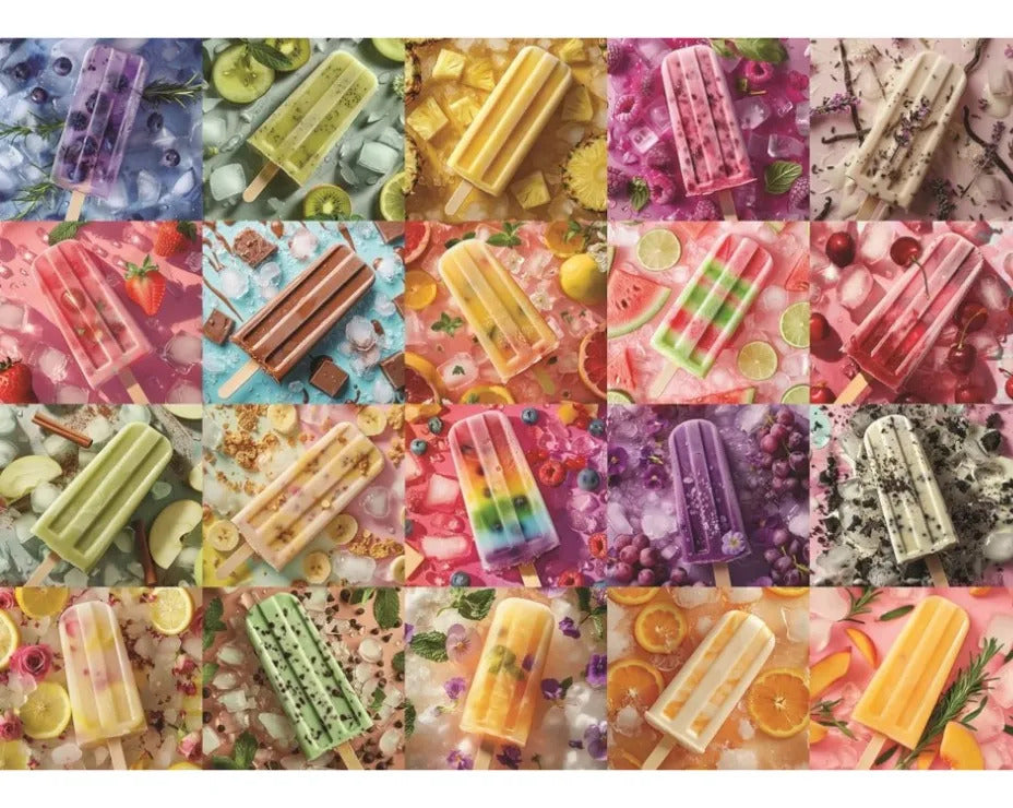Cobble Hill  Rompecabezas Paletas Heladas 500 Piezas