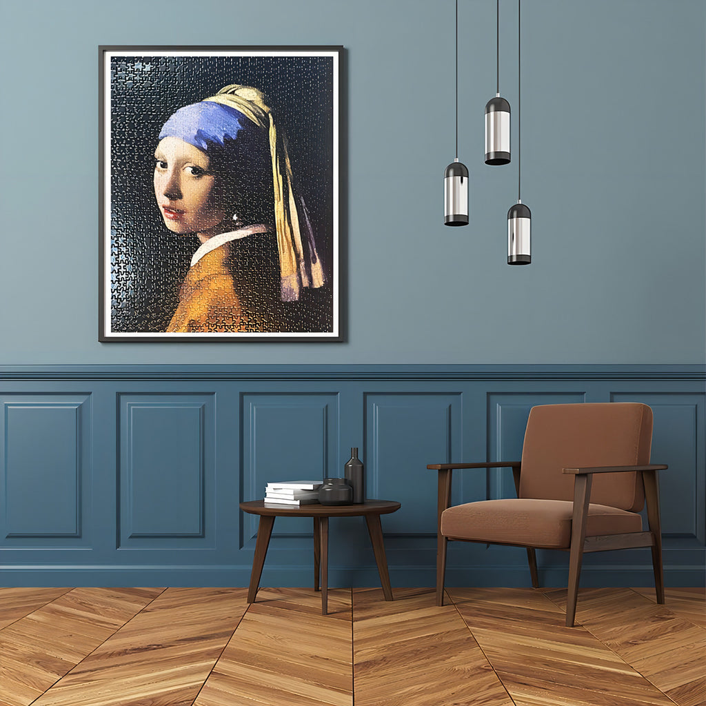 Rompecabezas Joven Con Arete De Perla Vermeer 1000 Pz Clementoni