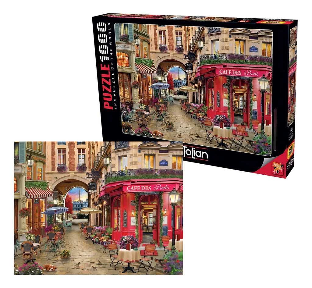 Rompecabezas 1134 Café De París 1000 Piezas Anatolian