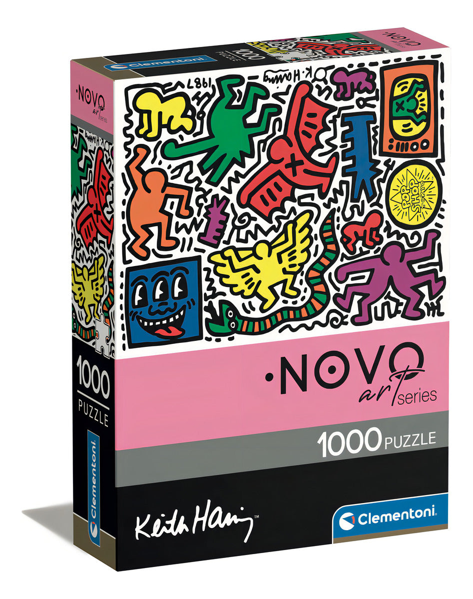 Rompecabezas Keith Haring Pop Shop Tokyo 1000 Pz Clementoni