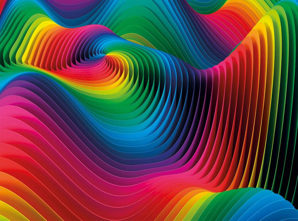35093 Ondas De Colores Rompecabezas Clementoni 500 Piezas