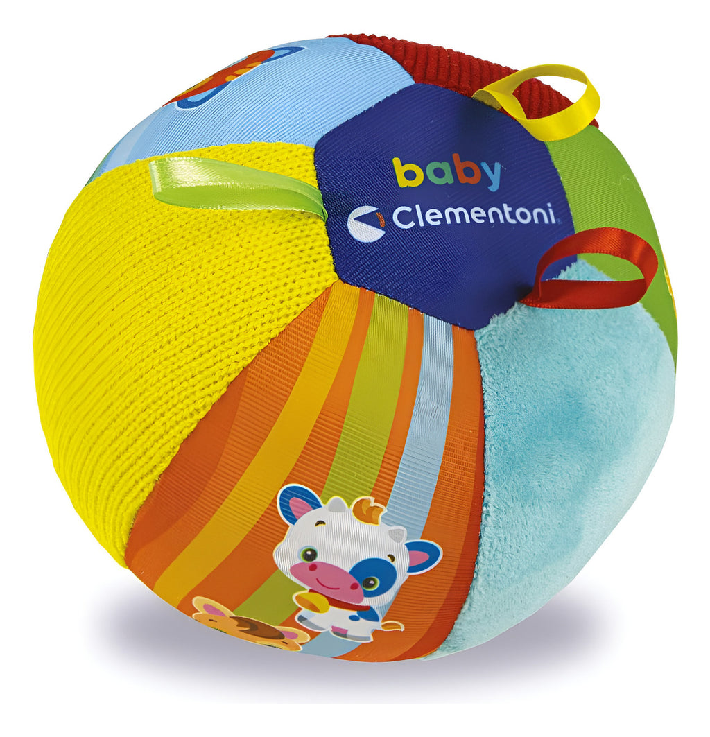 Pelota Musical Amigos Animales Baby Clementoni