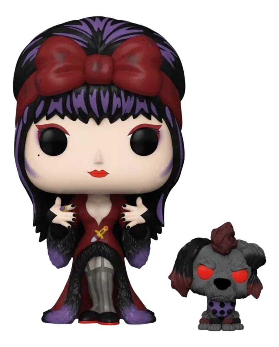 Figura Coleccionable Funko Pop! Elvira Con Gonk Moonlight 11.3cm Vinilo