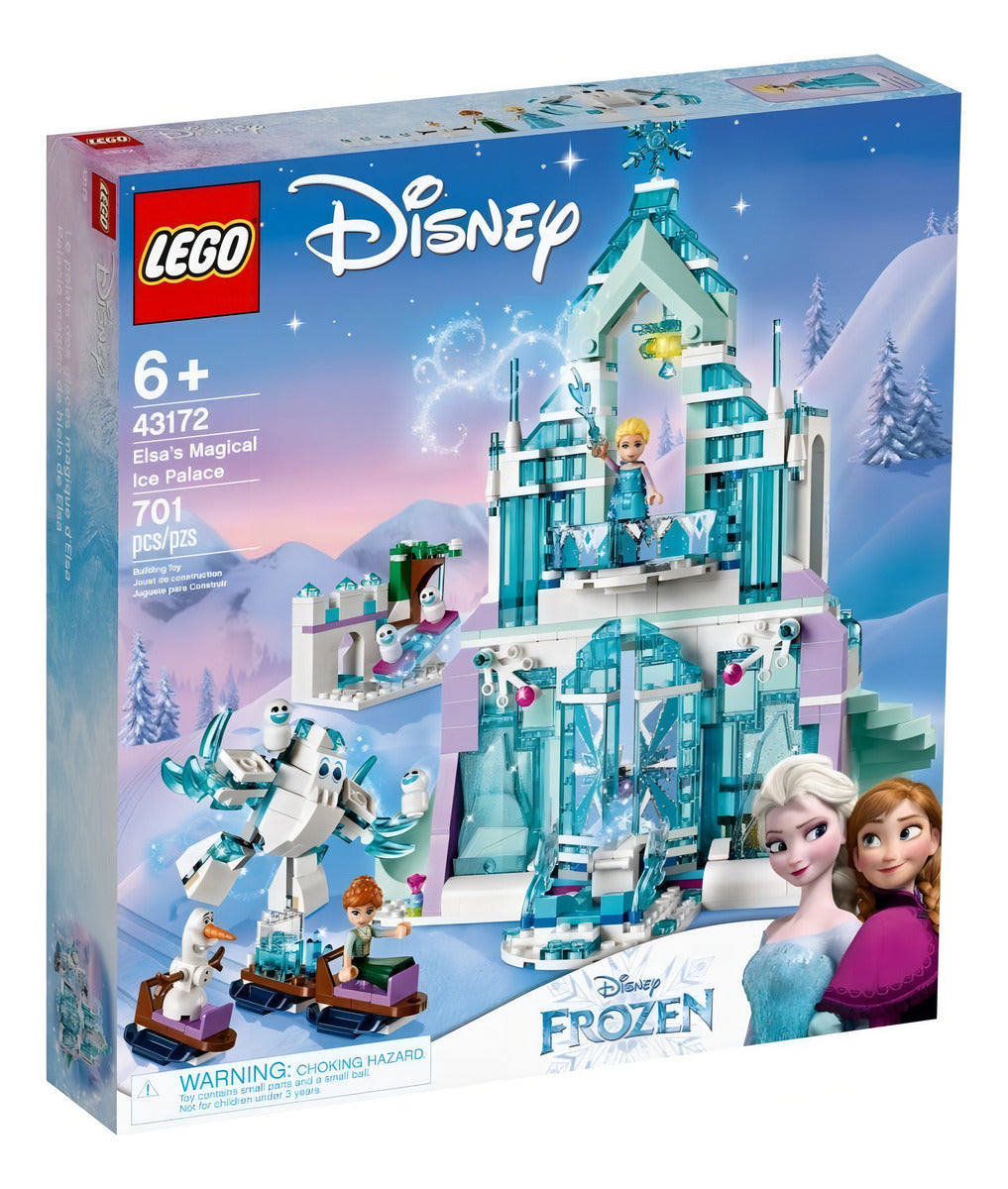 Kit Lego Disney Frozen Palacio Mágico De Hielo De Elsa 43172