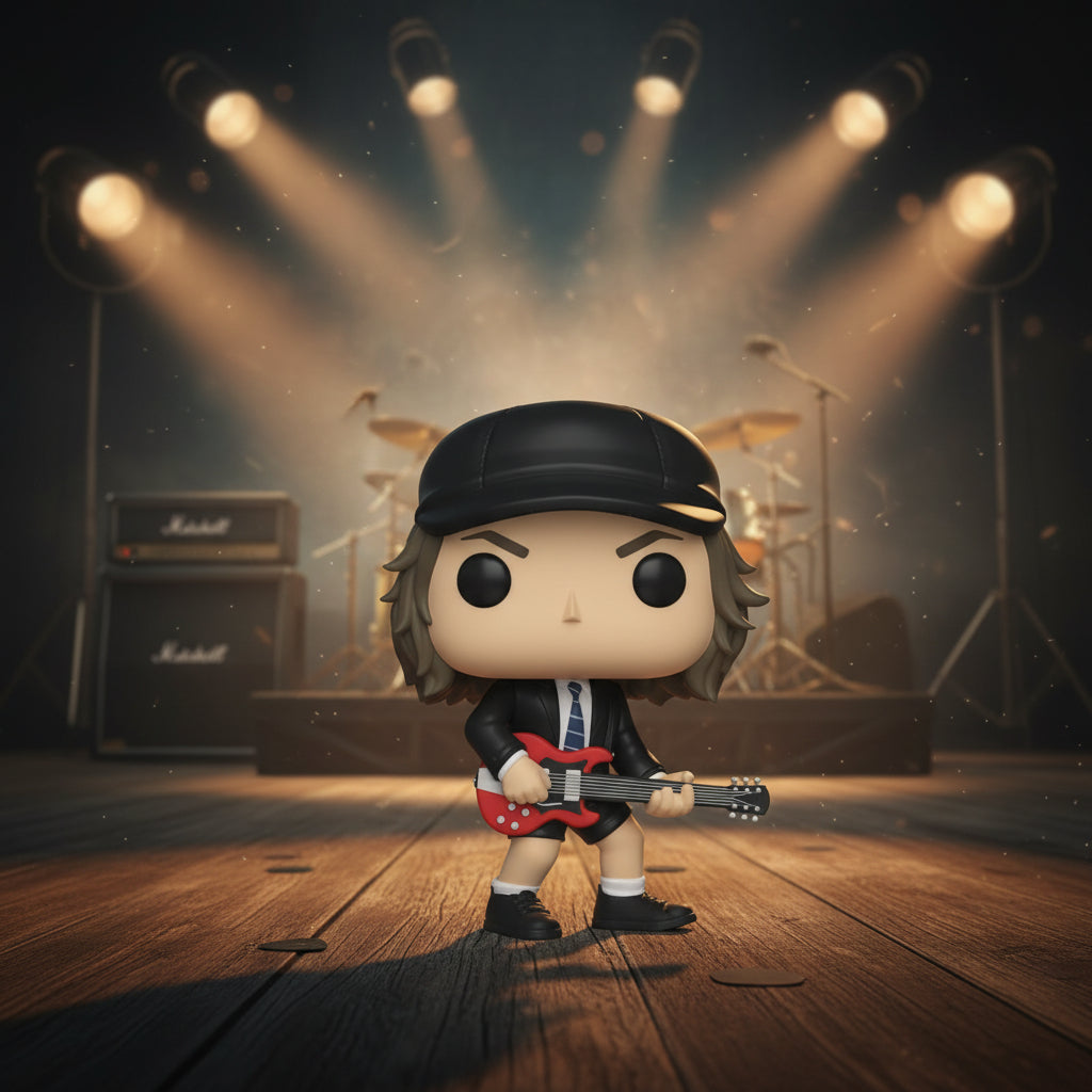 Angus Young Pop Rocks Ac/dc #91 Heavy Metal