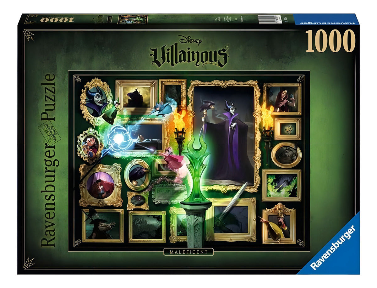 Rompecabezas Ravensburger Villainous Maléfica 15025 1000 Piezas 14+