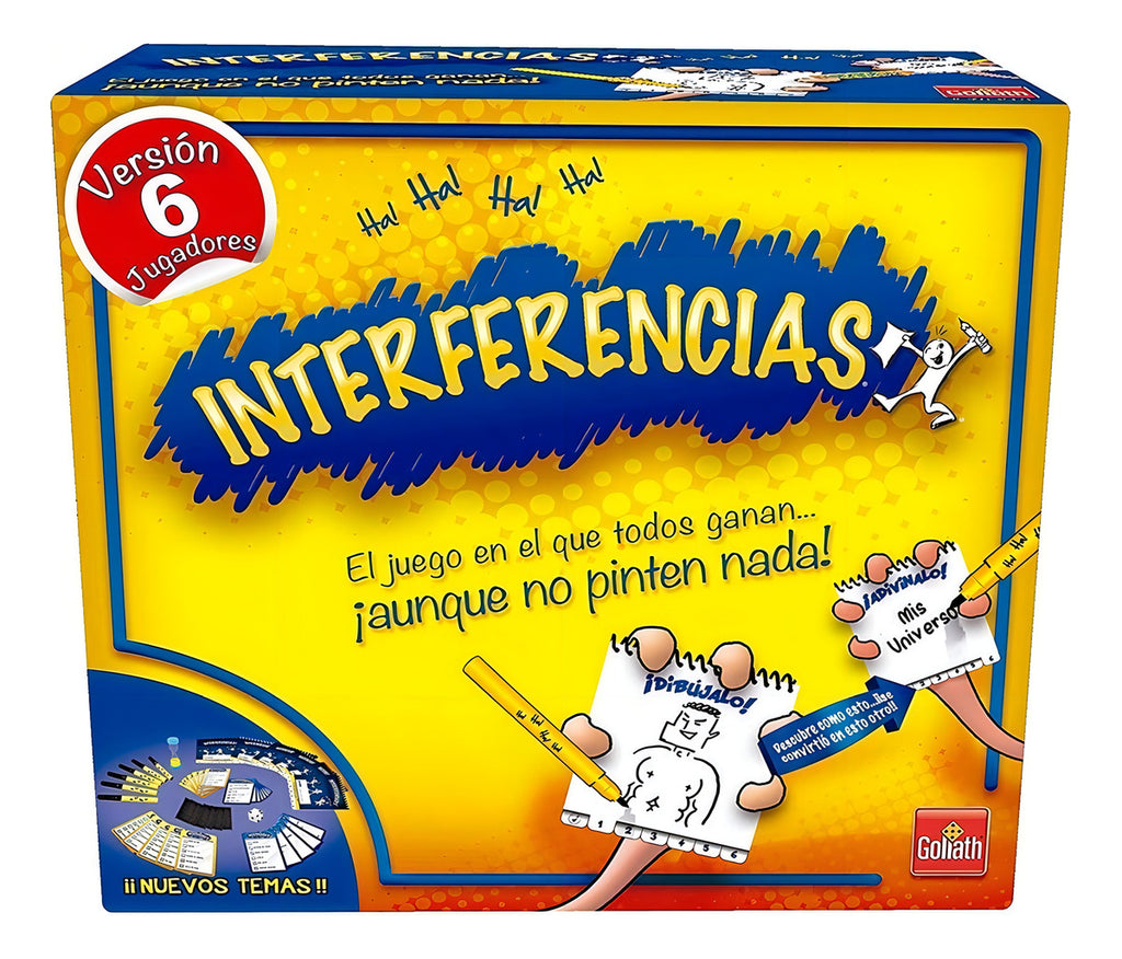 Interferencias Juego De Mesa Goliath