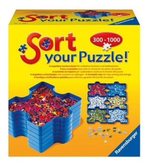 17974 Charola Clasificadora Piezas Rompecabezas Ravensburger