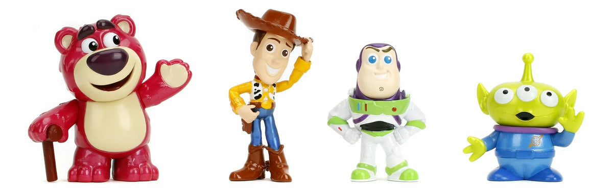 Toy Story Metalfigs 4-pack Buzz Lightyear Woody Alien Lotso