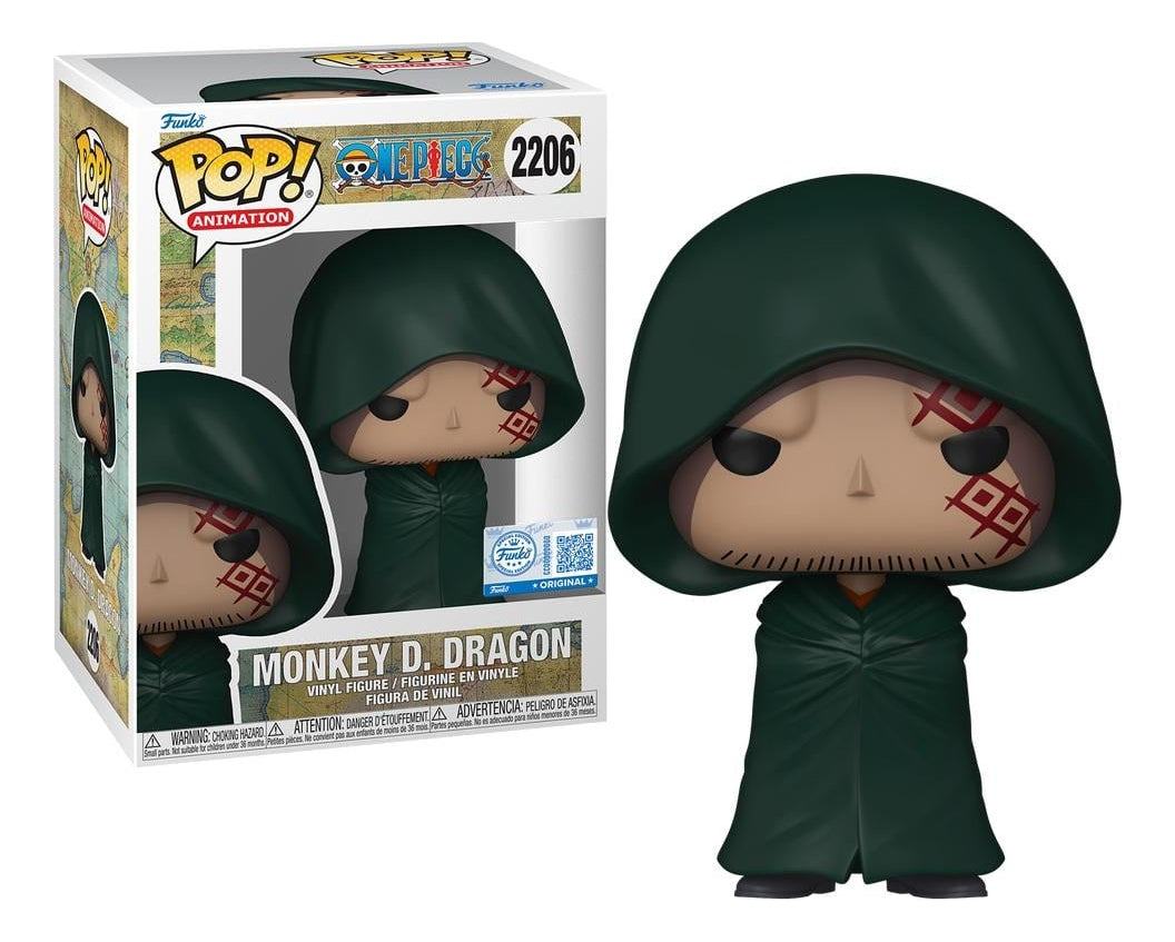 Funko Pop Animation: One Piece - Monkey D Dragon Exclusivo