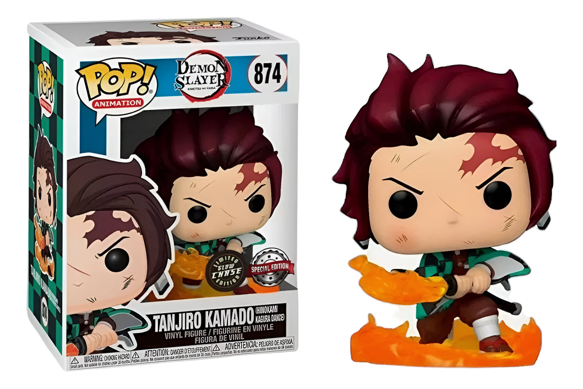 Tanjiro Kamado Funko Pop Chase Glow Demon Slayer Baile