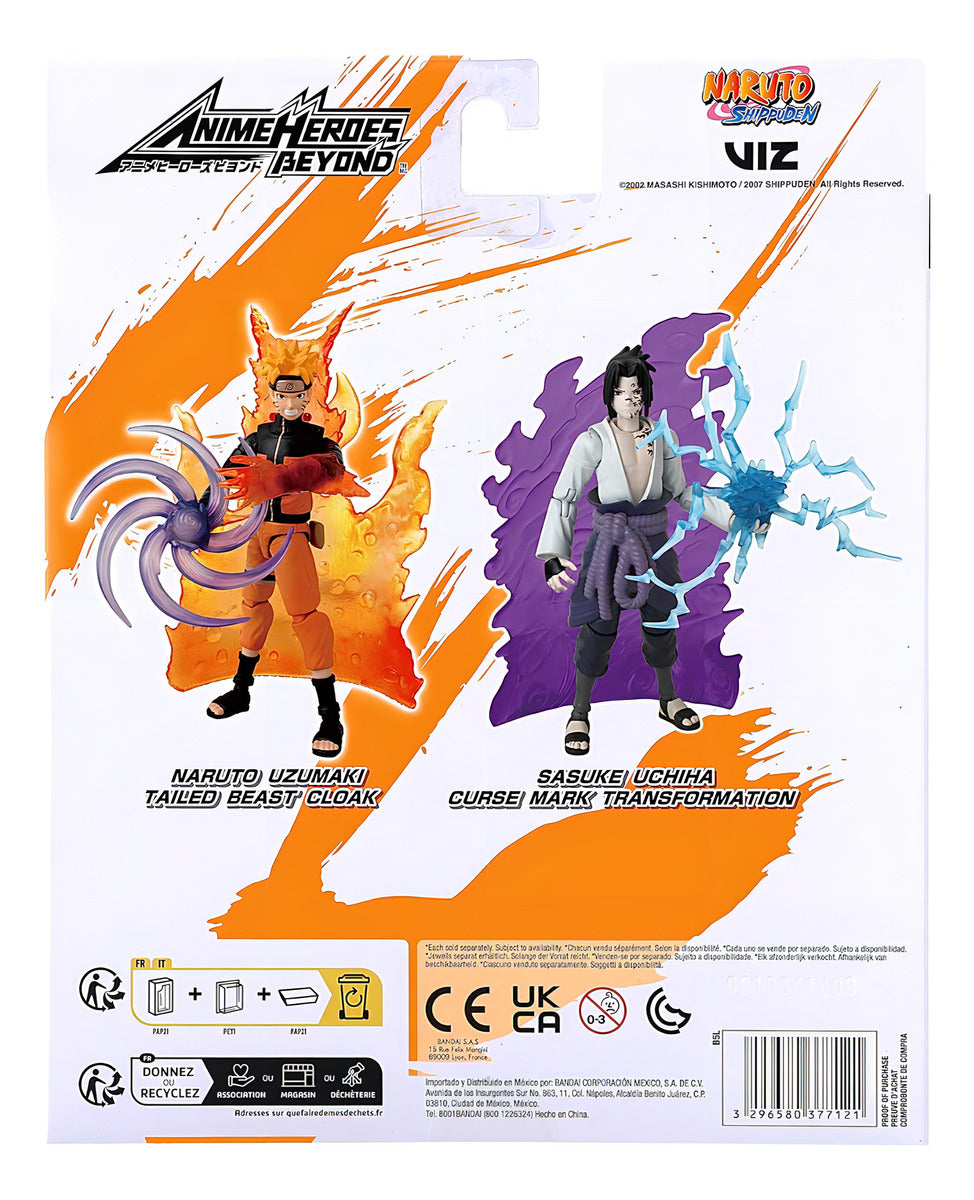 Anime Heroes Beyond Naruto Sasuke Uchiha W Accessory 6.5