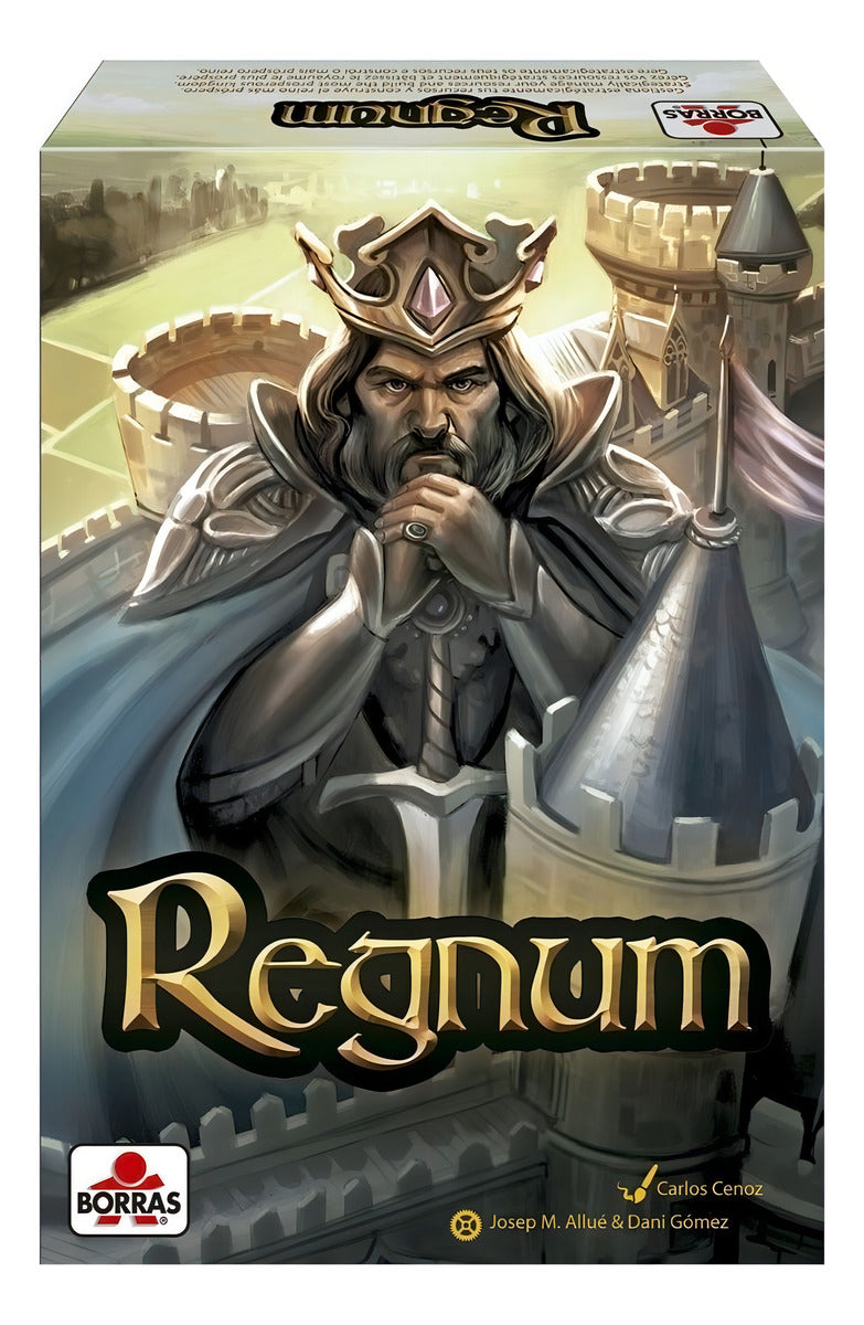 Juego De Mesa Borras Regnum 117 Cartas +8 Años