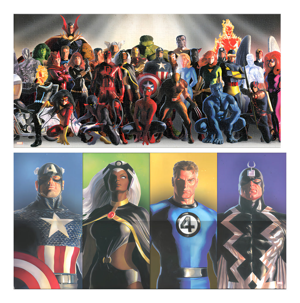 Rompecabezas Coleccionable Premium Marvel 1000 Piezas