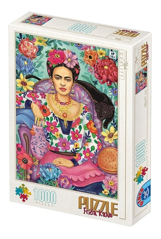 Frida Kahlo Rompecabezas 1000 Piezas D-toys