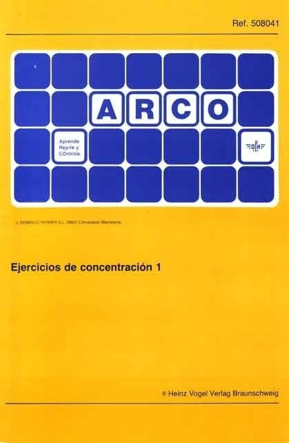508041 Cuaderno Ejercicios Concentración 1 Arco Eduke