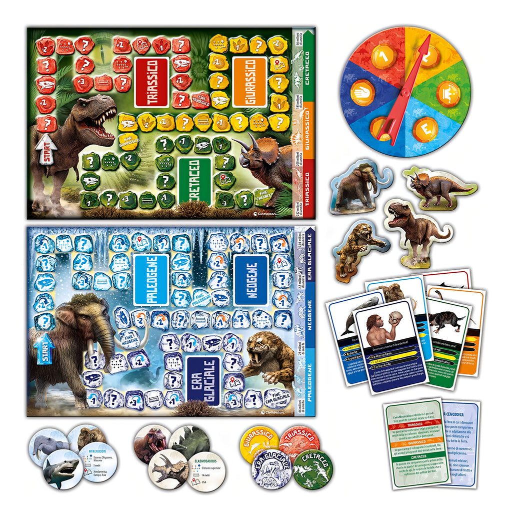 Dinosaurios Y Prehistoria Clementoni Juego Educativo 55494