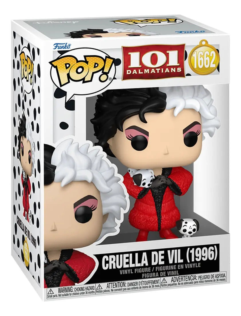 Funko Pop! Disney: 101 Dalmatas - Cruella De Vil 1996